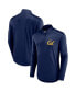 Куртка мужская Fanatics Cal Bears Navy Tough Minded Quarter-Zip Синий, L - фото #1