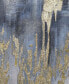 Фото #3 товара Golden Lighting 2 Textured Glitter Hand Painted Canvas Wall Art, 36" x 36"