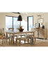 Фото #2 товара Sonora 6-pc. Dining Set (Rectangular Expandable Table + 4 X-Back Side Chairs + Bench)