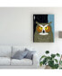 Фото #3 товара Marie Sansone Great Horned Owl Dark Tree Canvas Art - 20" x 25"