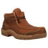 Фото #2 товара Justin Original Workboots Crafton Leopard Waterproof Moc Toe Work Mens Brown Wo