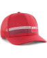Фото #3 товара Men's Red Los Angeles Angels Rangefinder Brrr Trucker Adjustable Hat