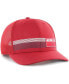 ფოტო #3 პროდუქტის Men's Red Los Angeles Angels Rangefinder Brrr Trucker Adjustable Hat