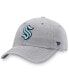 ფოტო #2 პროდუქტის Men's Gray Seattle Kraken Primary Logo Adjustable Hat