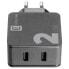 Фото #2 товара Зарядное устройство INTERPHONE CELLULARLINE Double Plug USB 12W+12W