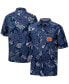 Фото #1 товара Men's Navy Auburn Tigers The Dude Camp Button-Up Shirt