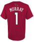 Big Boys Kyler Murray Cardinal Arizona Cardinals Mainliner Player Name Number T-shirt