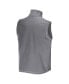 ფოტო #4 პროდუქტის Men's NFL x Darius Rucker Collection by Gray Las Vegas Raiders Polar Fleece Full-Zip Vest