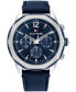 Фото #1 товара Часы Tommy Hilfiger Multifunction Navy Blue Leather 46mm