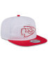 Men's White/Red Kansas City Chiefs 2024 NFL Training Camp Golfer Snapback Hat