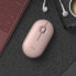 Фото #6 товара Logitech Pebble M350 Wireless Mouse - Ambidextrous - Optical - RF Wireless + Bluetooth - 1000 DPI - Pink