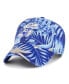 Фото #1 товара Men's Royal Kansas Jayhawks Tropicalia Clean Up Adjustable Hat