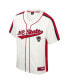 Фото #2 товара Men's Cream Distressed NC State Wolfpack Ruth Button-Up Baseball Jersey