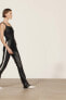 Фото #7 товара Skinny leather trousers - limited edition
