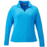 Фото #1 товара Page & Tuttle Contrast Stitch Quarter Zip Layering Pullover Womens Blue Casual A