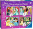 Ravensburger Puzzle 4w1 Księżniczki Disney 2