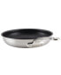 Фото #2 товара Thomas Keller Insignia Commercial Clad Stainless Steel with Titum Nonstick 8.5" Open Saute Pan