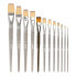 Фото #2 товара MILAN Flat Synthetic Bristle Paintbrush Series 321 No. 16