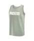 Men's Light Green Green Bay Packers Elements Tank Top