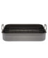 Hard-Anodized Non-Stick 12" x 16" Roaster & Dual-Height Rack