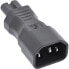 Фото #7 товара InLine Power supply adapter IEC 60320 C14 / C7 - 3-pin IEC device to 2-pin