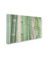 Фото #2 товара Cora Niele 'Green Bamboo Collage' Canvas Art - 19" x 12" x 2"