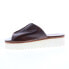 Фото #5 товара Bed Stu Fairlee II F395005 Womens Brown Leather Platform Sandals Shoes