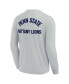 Фото #3 товара Men's and Women's Gray Penn State Nittany Lions Super Soft Long Sleeve T-shirt