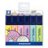 Фото #1 товара STAEDTLER 364 C - 6 pc(s) - Lime - Mint - Peach - Pink - Violet - Yellow - Chisel tip - Polypropylene (PP) - 1 mm - 5 mm