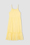 Kız Çocuk Askılı Elbise B4466A824SM