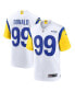 ფოტო #1 პროდუქტის Men's White Aaron Donald Los Angeles Rams Alternate Game Jersey