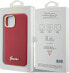 Guess Guess GUHCP15SSMBSLM iPhone 15 6.1" magenta hardcase Silicone Script Metal Logo & Frame