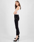 Фото #3 товара Women's High-Rise Sailor Crop Straight-Leg Pants, Created for Macy's