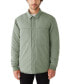 Men's Skyline Reversible Collared Weather-Resistant Snap-Front Jacket