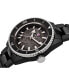 ფოტო #3 პროდუქტის Men's Swiss Automatic Captain Cook Black High Tech Ceramic Bracelet Watch 43mm