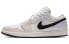 Фото #1 товара Jordan Air Jordan 1 low 低帮 复古篮球鞋 男款 白黑 / Кроссовки Nike Air Jordan 1 Low Astrograbber (Черно-белый)