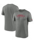 ფოტო #3 პროდუქტის Men's Heather Gray Arizona Cardinals Sideline Legend Performance T-shirt