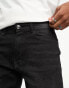 DTT stretch slim fit jeans in washed black