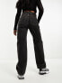 Cotton:On loose straight leg jeans in black