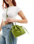 Фото #1 товара Accessorize crossbody bucket bag in green