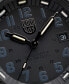 ფოტო #4 პროდუქტის Men's Swiss Navy Seal Colormark Foundation Exclusive Black Rubber Strap Watch 44mm