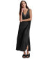 Фото #4 товара Women's Linen Studded V-Neck Sleeveless Maxi Dress