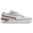 Фото #2 товара Puma Clasico Varsity Patch Lace Up Mens Burgundy, Grey, Red Sneakers Casual Sho