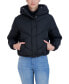 Фото #1 товара Juniors' Women ' Short Hooded Puffer Jacket