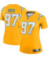 ფოტო #2 პროდუქტის Women's Joey Bosa Gold-Tone Los Angeles Chargers Inverted Legend Jersey