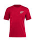 Фото #3 товара Men's Red Detroit Red Wings Blend T-shirt