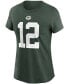 ფოტო #2 პროდუქტის Women's Aaron Rodgers Green Green Bay Packers Name Number T-shirt