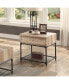 Фото #2 товара Brantley End Table in Oak & Sandy Black Finish