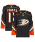 ფოტო #1 პროდუქტის Men's Trevor Zegras Black Anaheim Ducks Home Authentic Pro Player Jersey