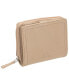 Фото #7 товара Women's Pebbled Collection RFID Secure Mini Clutch Wallet